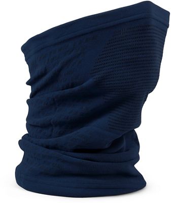 GripGrab Freedom Seamless Warp Knitted Neckwarmer AW21 - Navy Blue - One Size, Navy Blue